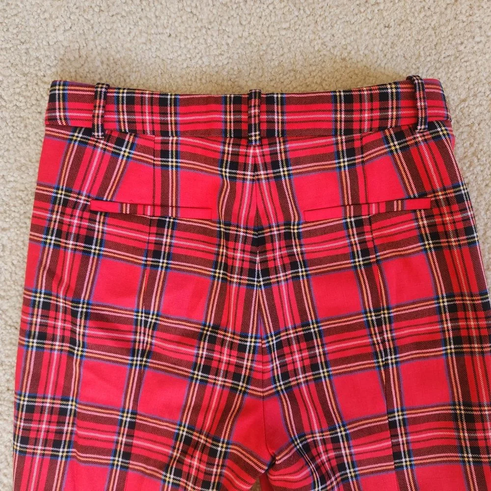 NEW Tartan Plaid Pants-- Cameron cut